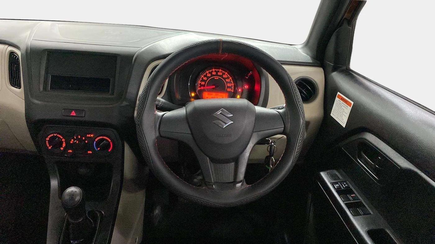 2021 Maruti New Wagon-R LXI CNG 1.0, CNG, Manual, 34,240 km, Steering Wheel Close Up