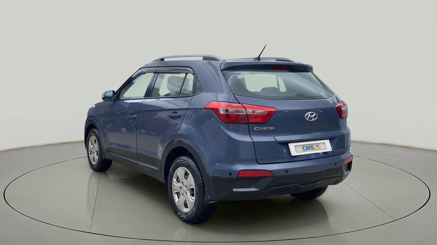 2016 Hyundai Creta E PLUS 1.6 PETROL, Petrol, Manual, 71,763 km, Left Back Diagonal