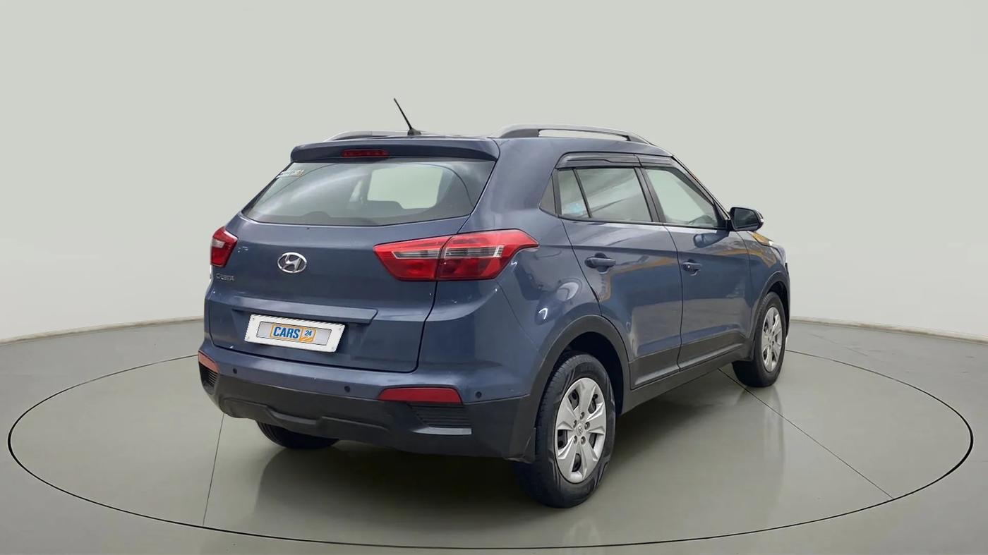 2016 Hyundai Creta E PLUS 1.6 PETROL, Petrol, Manual, 71,763 km, Right Back Diagonal