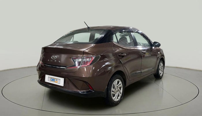 2020 Hyundai AURA S 1.2 CNG, CNG, Manual, 67,214 km, Right Back Diagonal