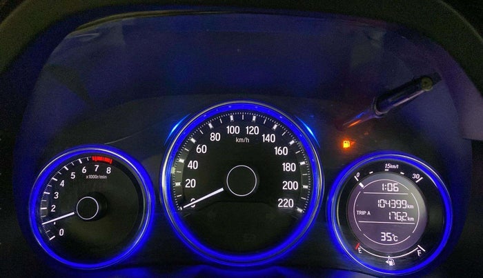 2016 Honda City 1.5L I-VTEC V MT, Petrol, Manual, 1,04,373 km, Odometer Image
