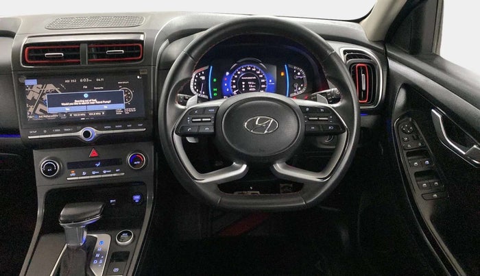 2020 Hyundai Creta SX (O) 1.4 TURBO DCT, Petrol, Automatic, 69,529 km, Steering Wheel Close Up