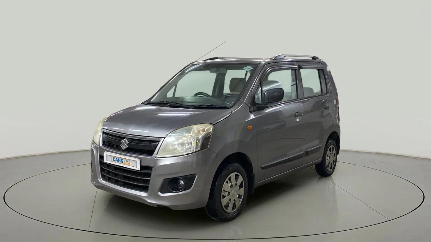 2018 Maruti Wagon R 1.0 LXI CNG, CNG, Manual, 45,443 km, Left Front Diagonal