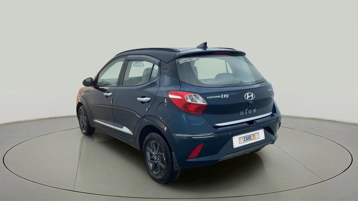 2020 Hyundai GRAND I10 NIOS SPORTZ 1.2 KAPPA VTVT CNG, CNG, Manual, 60,225 km, Left Back Diagonal