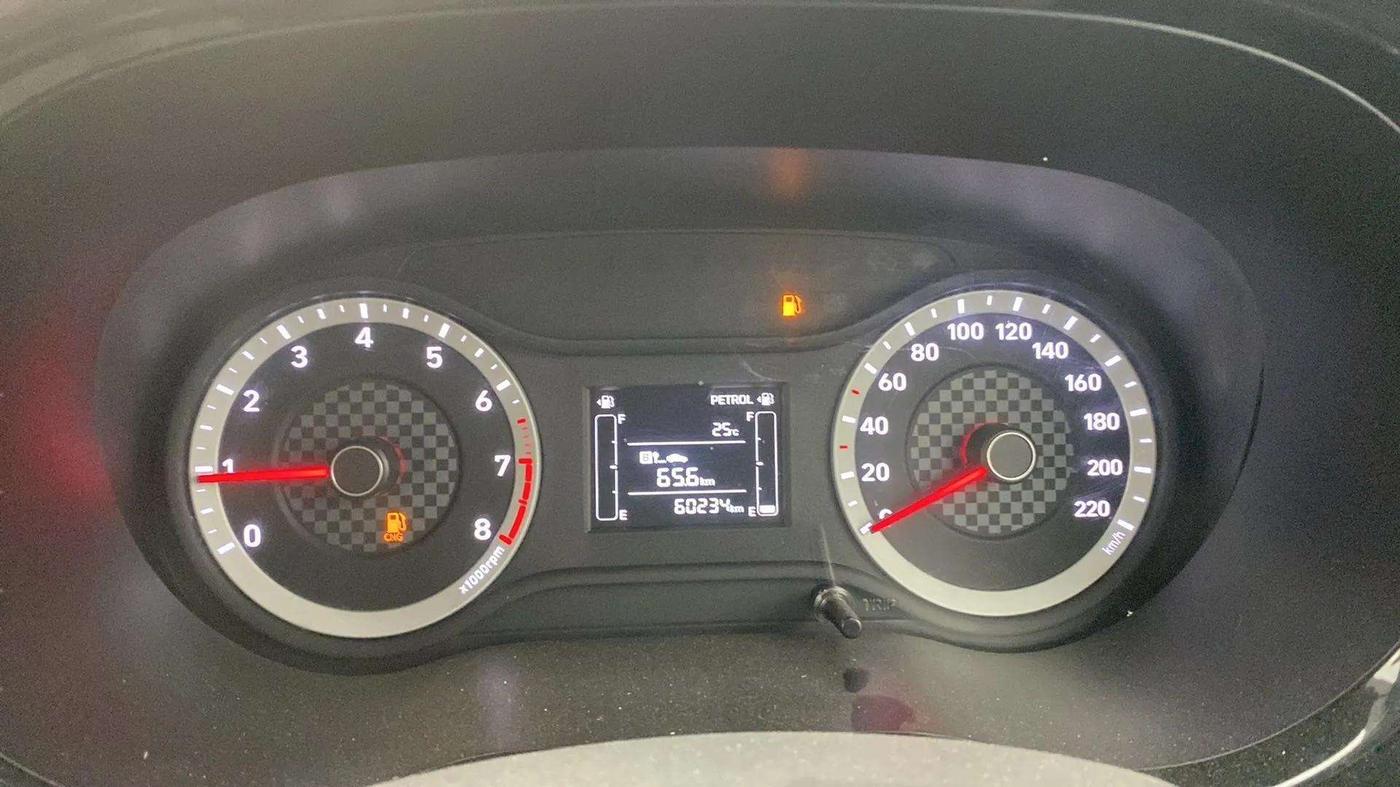 2020 Hyundai GRAND I10 NIOS SPORTZ 1.2 KAPPA VTVT CNG, CNG, Manual, 60,225 km, Odometer Image