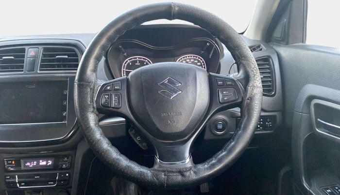 2016 Maruti Vitara Brezza ZDI PLUS DUAL TONE, Diesel, Manual, 99,070 km, Steering Wheel Close Up