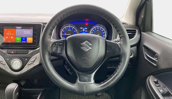 2020 Maruti Baleno ALPHA CVT PETROL 1.2, Petrol, Automatic, 30,608 km, Steering Wheel Close Up