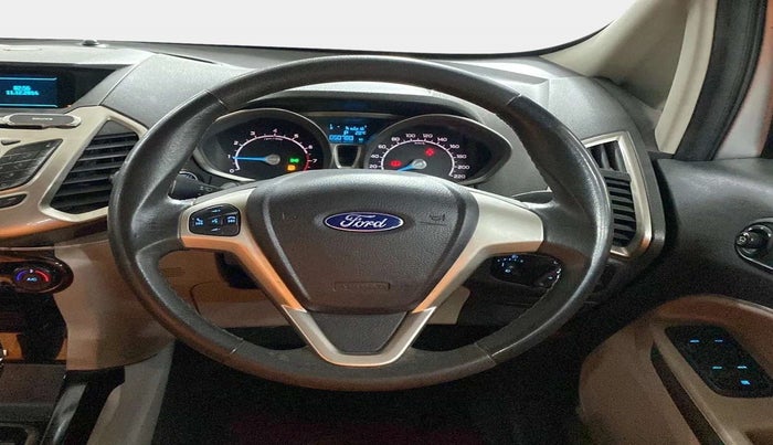 2016 Ford Ecosport TITANIUM 1.5L PETROL AT, Petrol, Automatic, 50,882 km, Steering Wheel Close Up