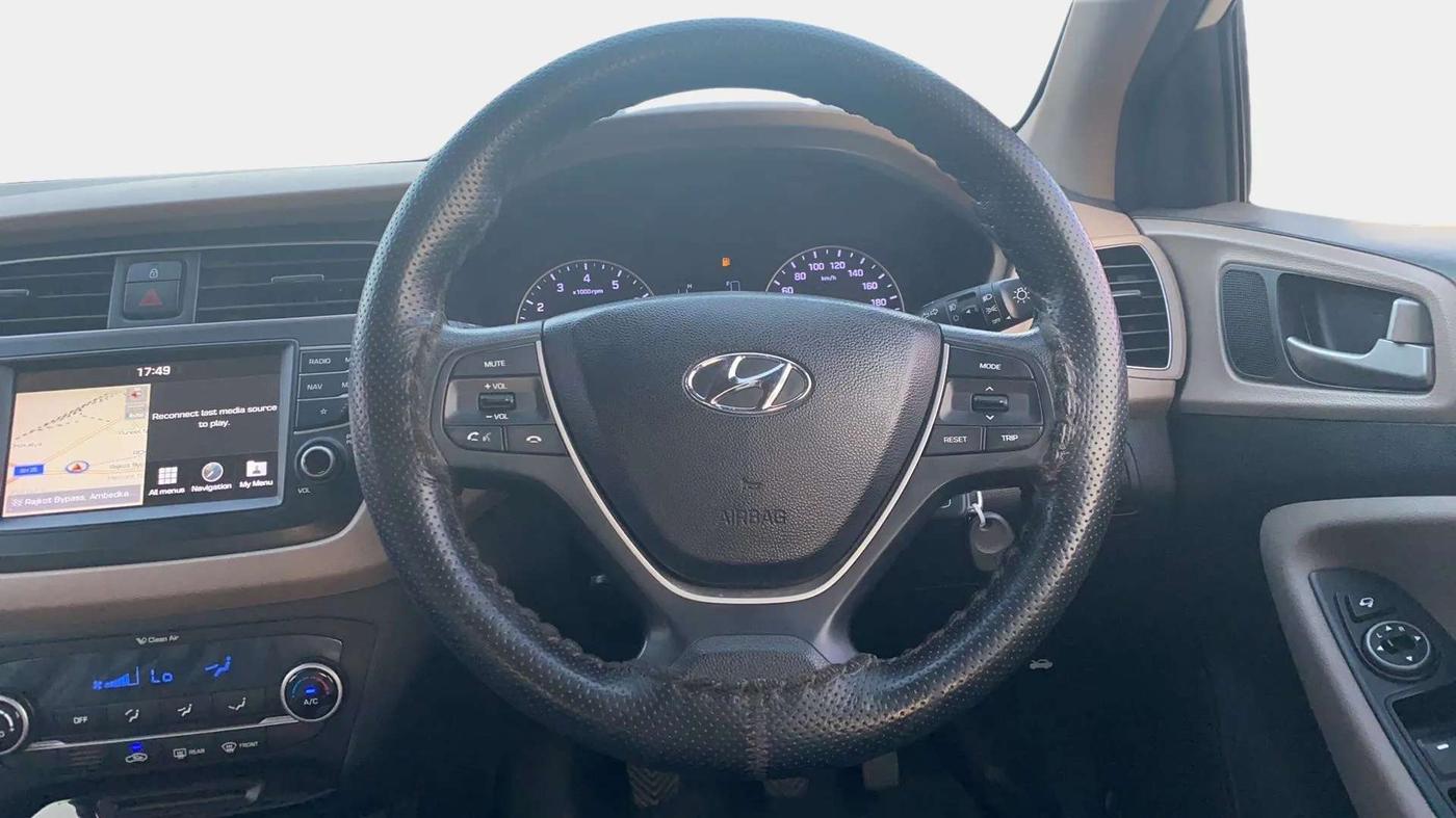 2018 Hyundai Elite i20 ASTA 1.2, Petrol, Manual, 90,611 km, Steering Wheel Close Up