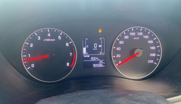 2018 Hyundai Elite i20 ASTA 1.2, Petrol, Manual, 90,611 km, Odometer Image