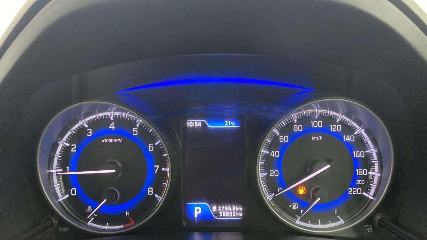2018 Maruti Baleno ALPHA CVT PETROL 1.2, Petrol, Automatic, 58,783 km, Odometer Image