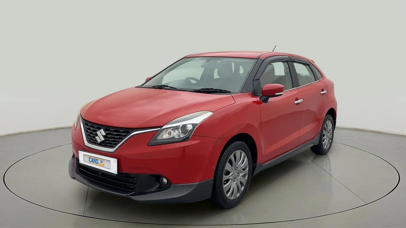 2018 Maruti Baleno ALPHA CVT PETROL 1.2, Petrol, Automatic, 58,783 km, Left Front Diagonal