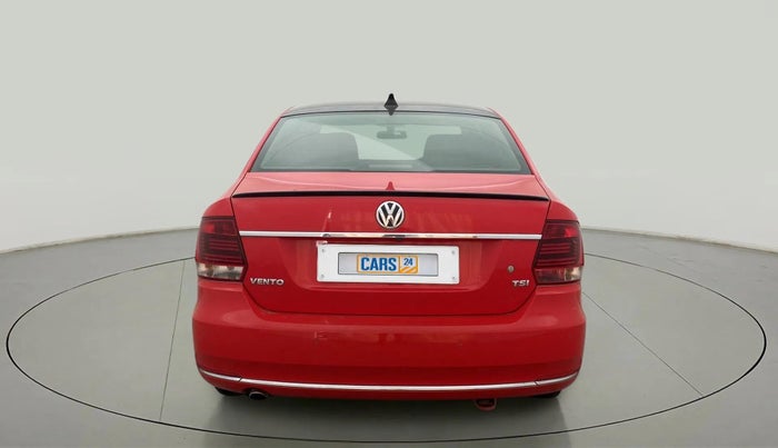 2018 Volkswagen Vento HIGHLINE PLUS 1.2 AT 16 ALLOY, Petrol, Automatic, 76,417 km, Back/Rear