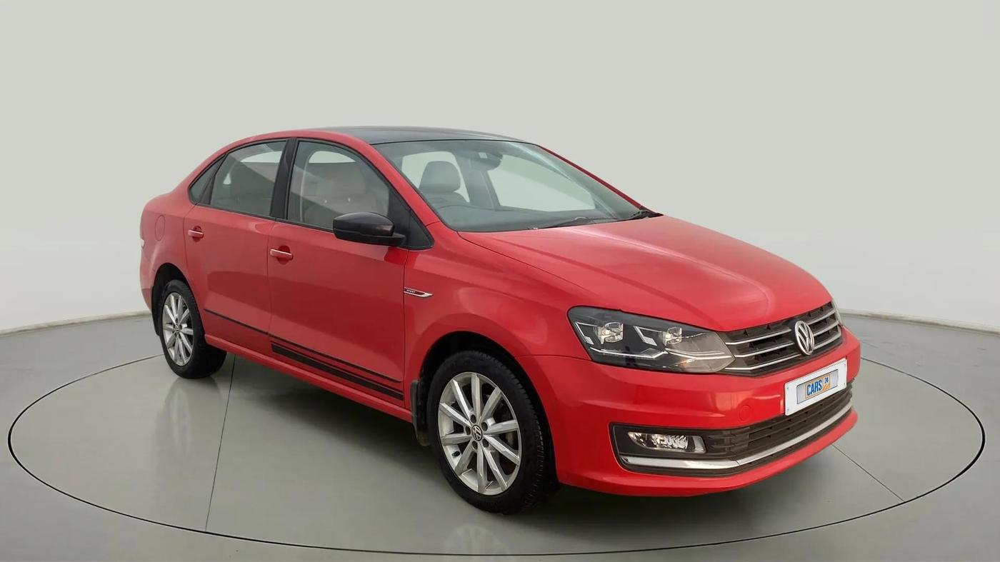 2018 Volkswagen Vento HIGHLINE PLUS 1.2 AT 16 ALLOY, Petrol, Automatic, 76,417 km, SRP