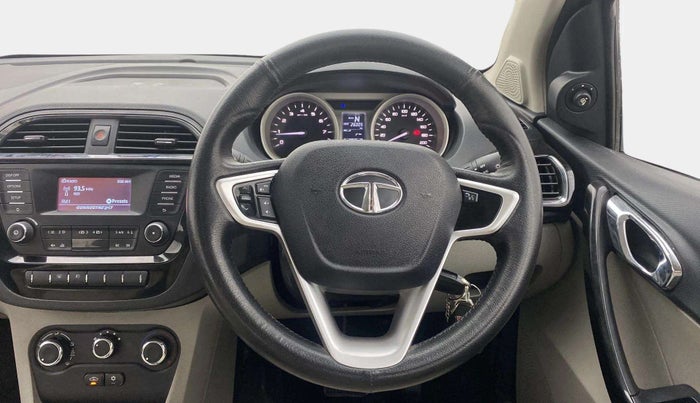 2017 Tata Tiago XZA PETROL, Petrol, Automatic, 25,956 km, Steering Wheel Close Up