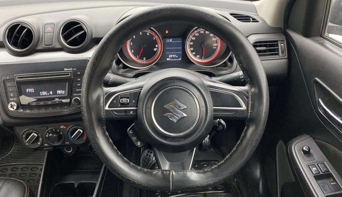 2018 Maruti Swift VXI, Petrol, Manual, 69,825 km, Steering Wheel Close Up
