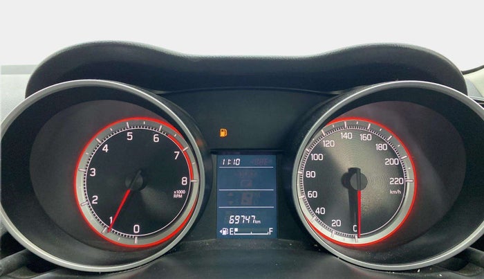 2018 Maruti Swift VXI, Petrol, Manual, 69,825 km, Odometer Image