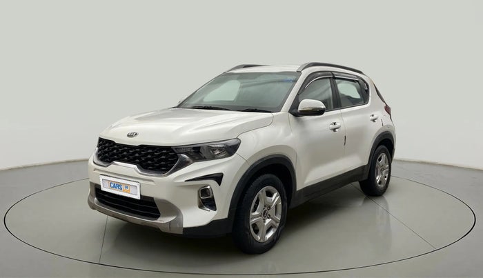 2020 KIA SONET HTK PLUS 1.0 IMT, Petrol, Manual, 32,141 km, Left Front Diagonal