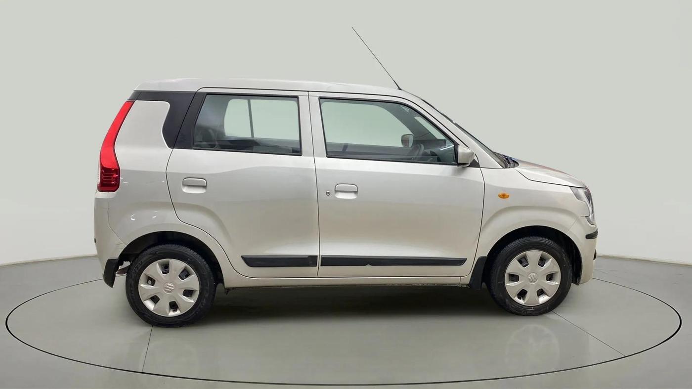 2019 Maruti New Wagon-R VXI 1.0, Petrol, Manual, 8,062 km, Right Side View