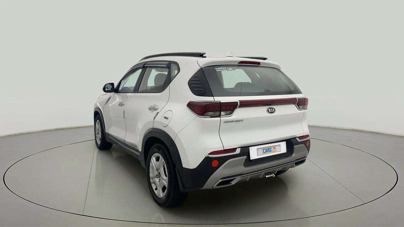 2021 KIA SONET HTX 1.5, Diesel, Manual, 47,526 km, Left Back Diagonal