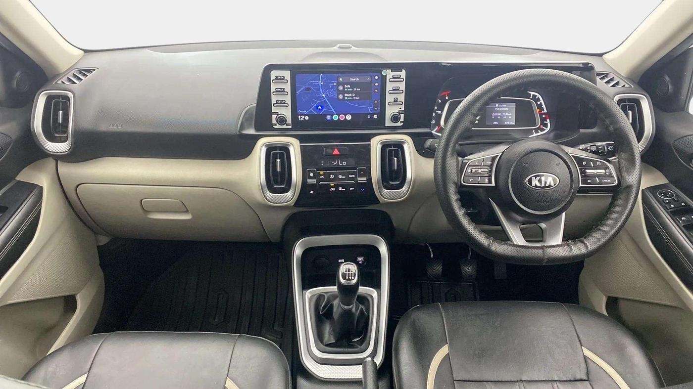 2021 KIA SONET HTX 1.5, Diesel, Manual, 47,526 km, Dashboard