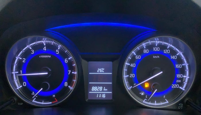 2017 Maruti Baleno DELTA PETROL 1.2, Petrol, Manual, 88,281 km, Odometer Image