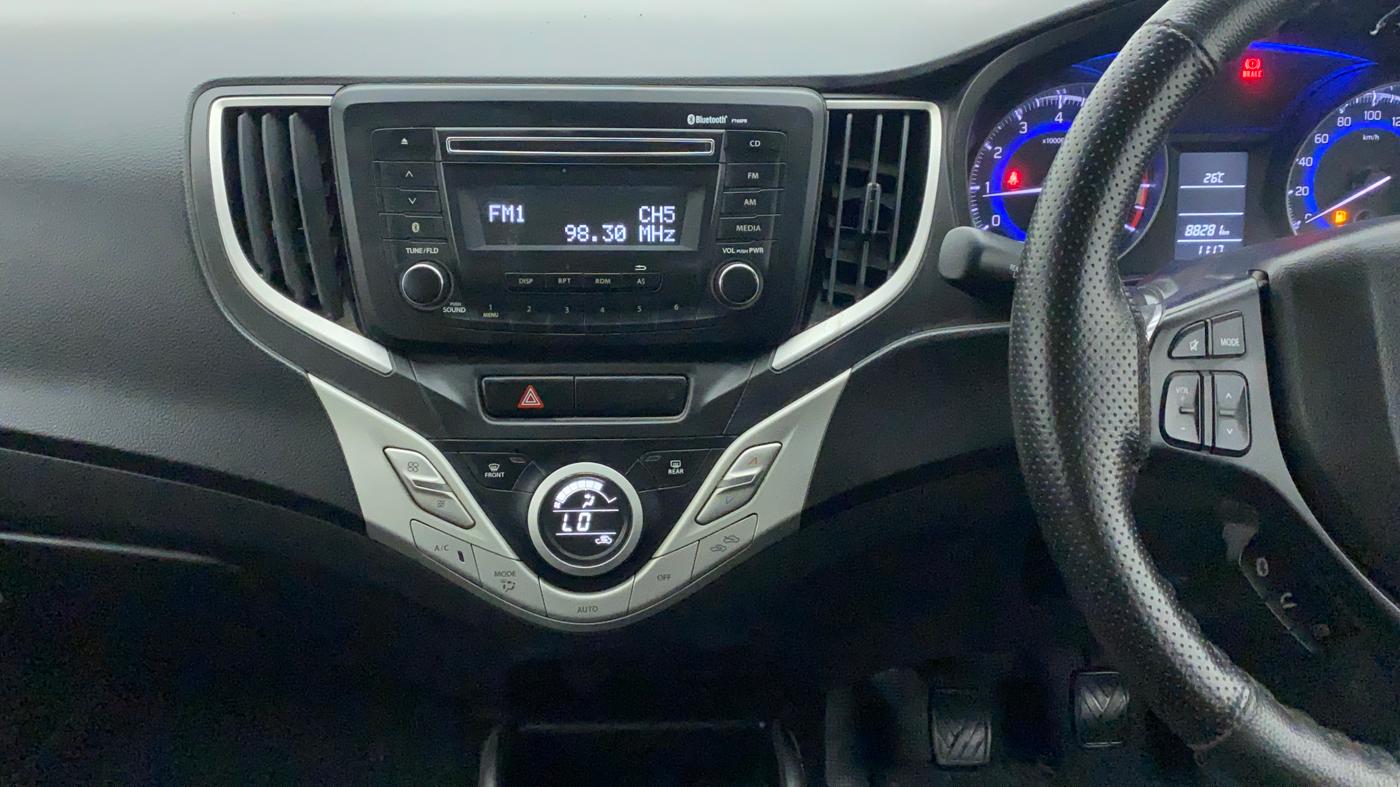 2017 Maruti Baleno DELTA PETROL 1.2, Petrol, Manual, 88,281 km, Air Conditioner