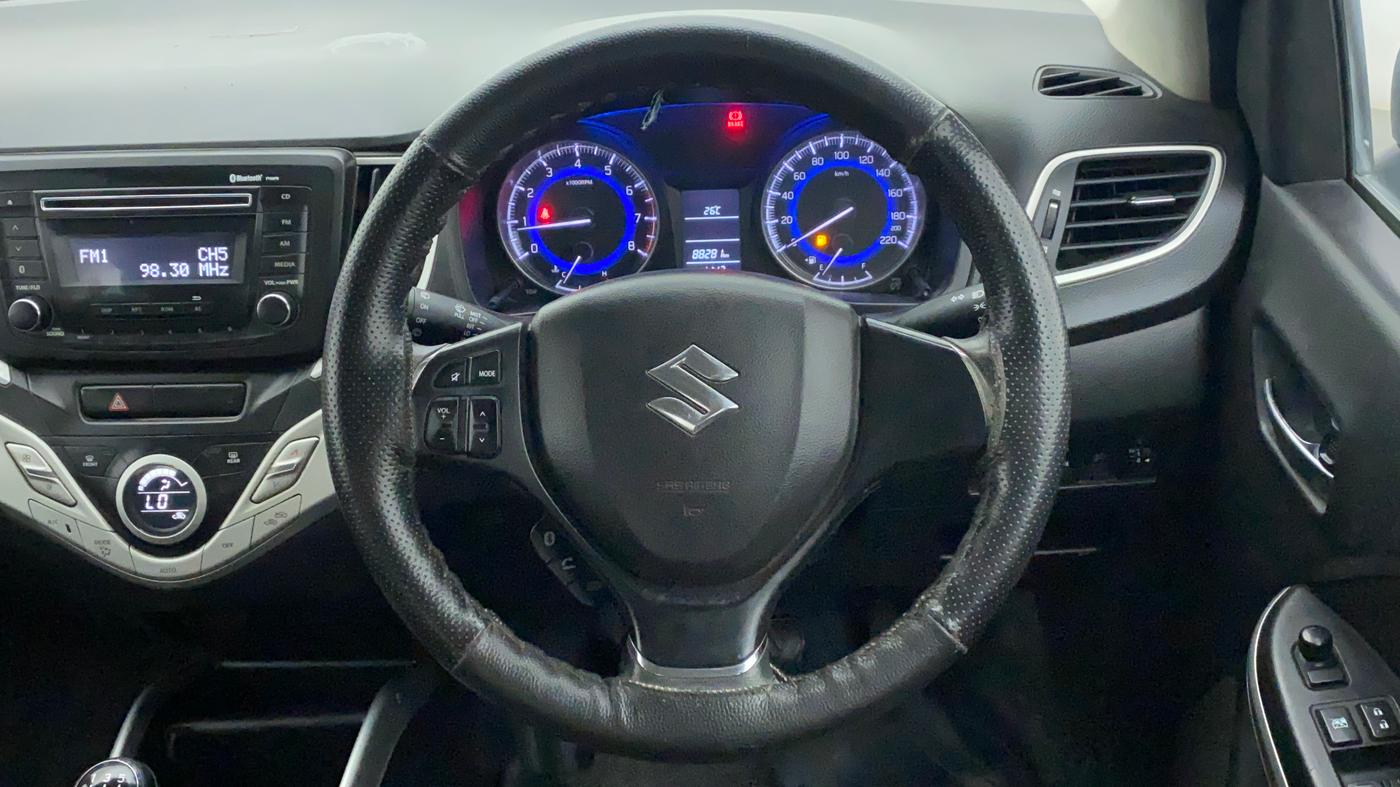 2017 Maruti Baleno DELTA PETROL 1.2, Petrol, Manual, 88,281 km, Steering Wheel Close Up