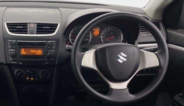 2014 Maruti Swift VXI, Petrol, Manual, 37,556 km, Steering Wheel Close Up