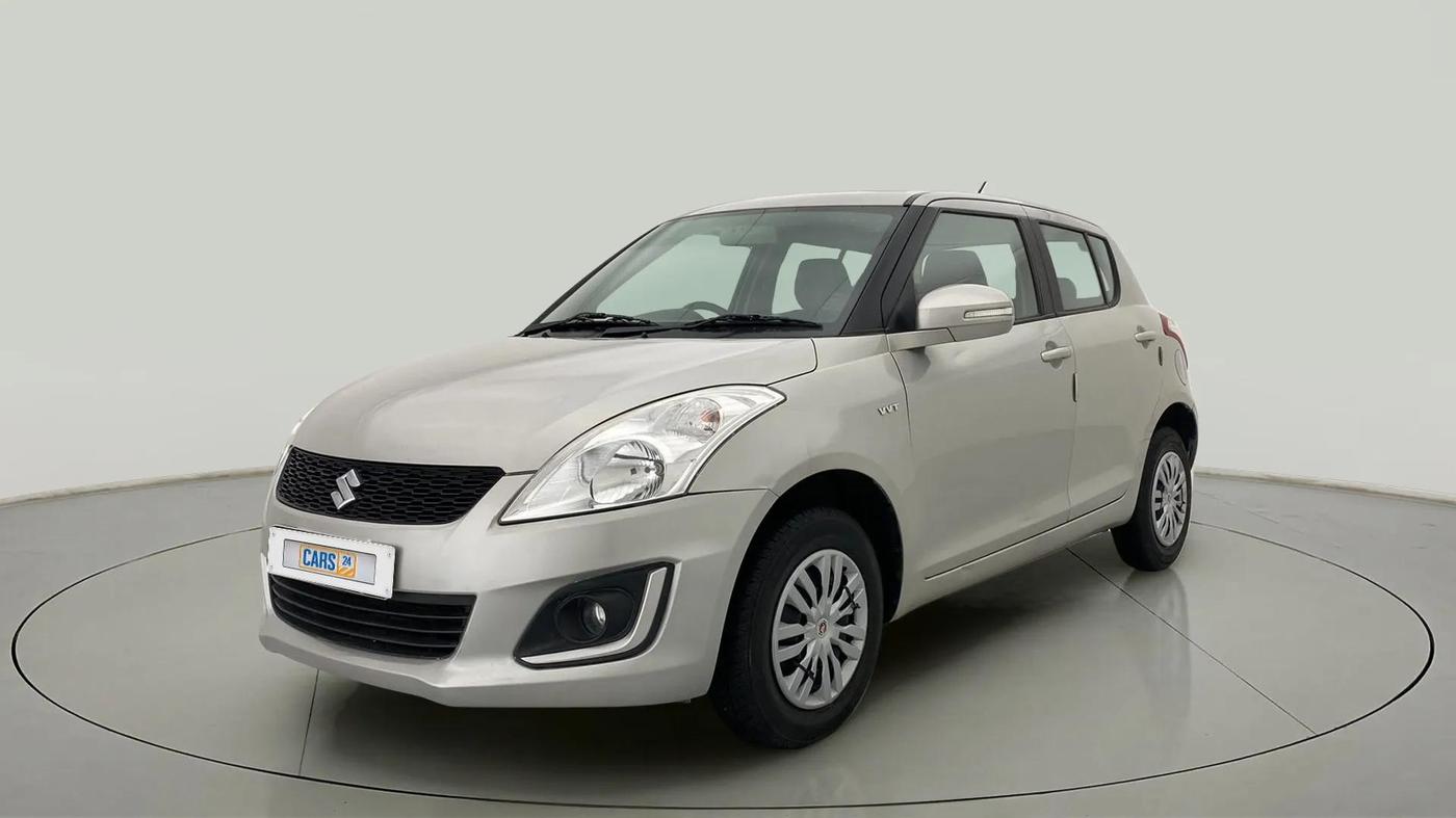 2014 Maruti Swift VXI, Petrol, Manual, 37,556 km, Left Front Diagonal