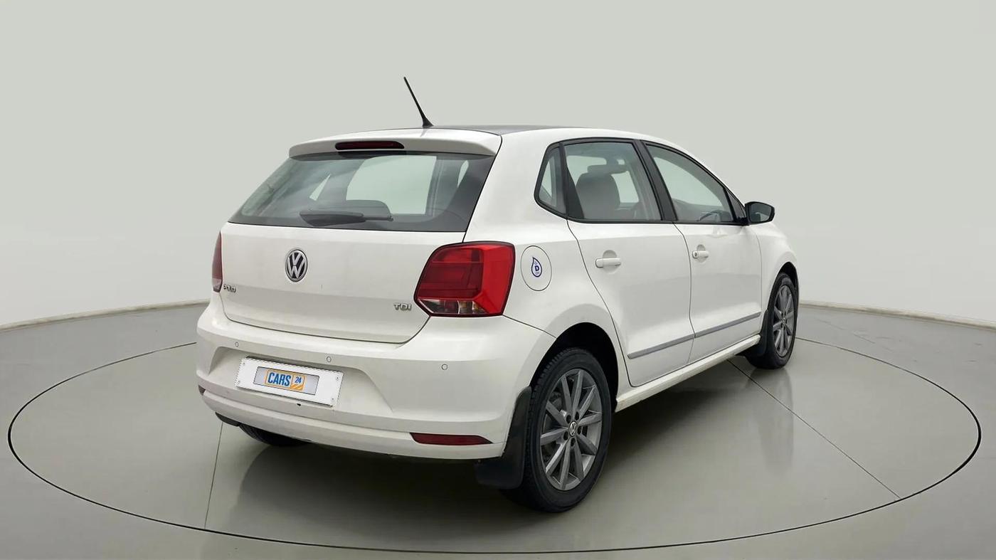 2019 Volkswagen Polo HIGHLINE PLUS 1.5 16 ALLOY, Diesel, Manual, 84,161 km, Right Back Diagonal