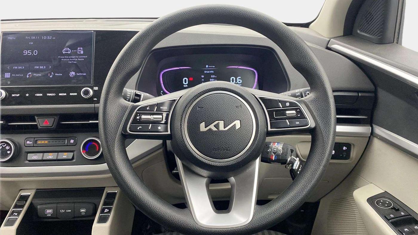 2022 KIA CARENS PRESTIGE 1.5 PETROL 7 STR, Petrol, Manual, 21,928 km, Steering Wheel Close Up
