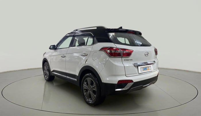 2017 Hyundai Creta SX PLUS 1.6 PETROL DUAL TONE, CNG, Manual, 35,117 km, Left Back Diagonal