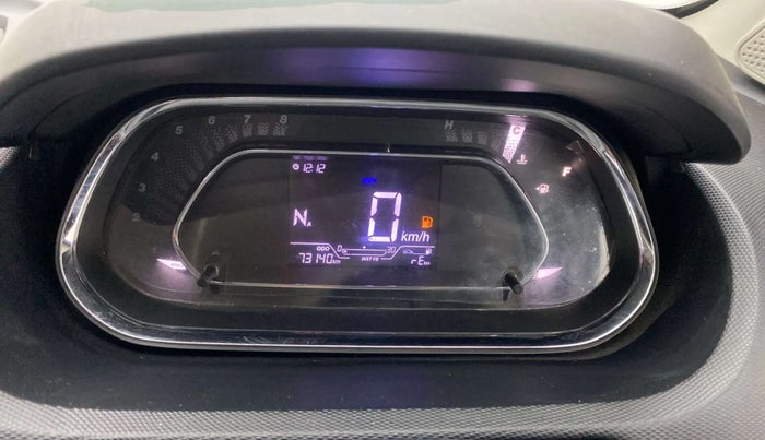 2019 Tata TIGOR XZA PLUS PETROL, Petrol, Automatic, 73,118 km, Odometer Image