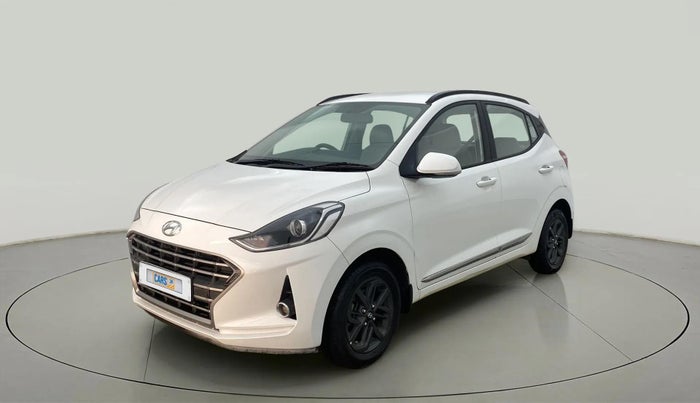 2019 Hyundai GRAND I10 NIOS SPORTZ AMT 1.2 KAPPA VTVT, Petrol, Automatic, 26,889 km, Left Front Diagonal