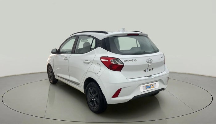 2019 Hyundai GRAND I10 NIOS SPORTZ AMT 1.2 KAPPA VTVT, Petrol, Automatic, 26,889 km, Left Back Diagonal