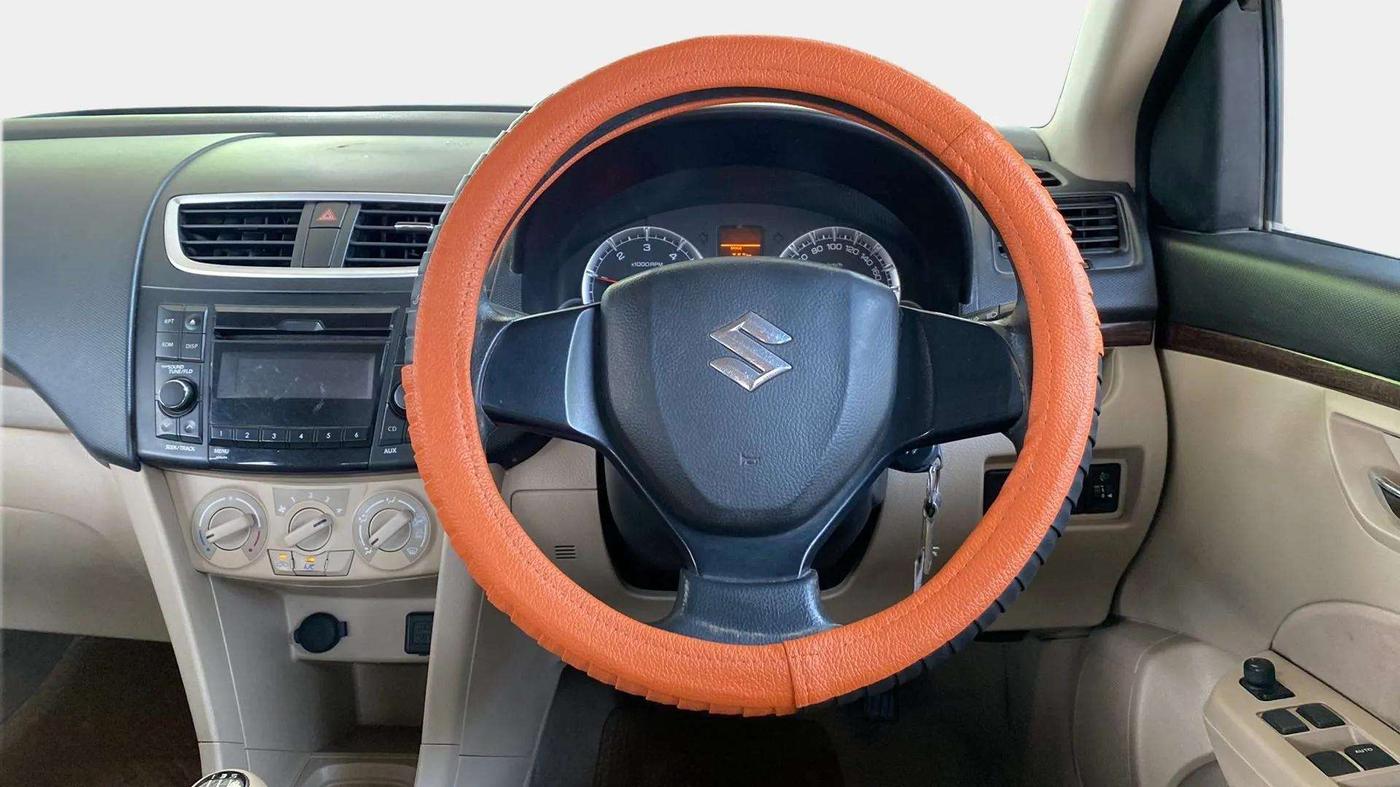 2015 Maruti Swift Dzire VDI ABS, Diesel, Manual, 85,089 km, Steering Wheel Close Up