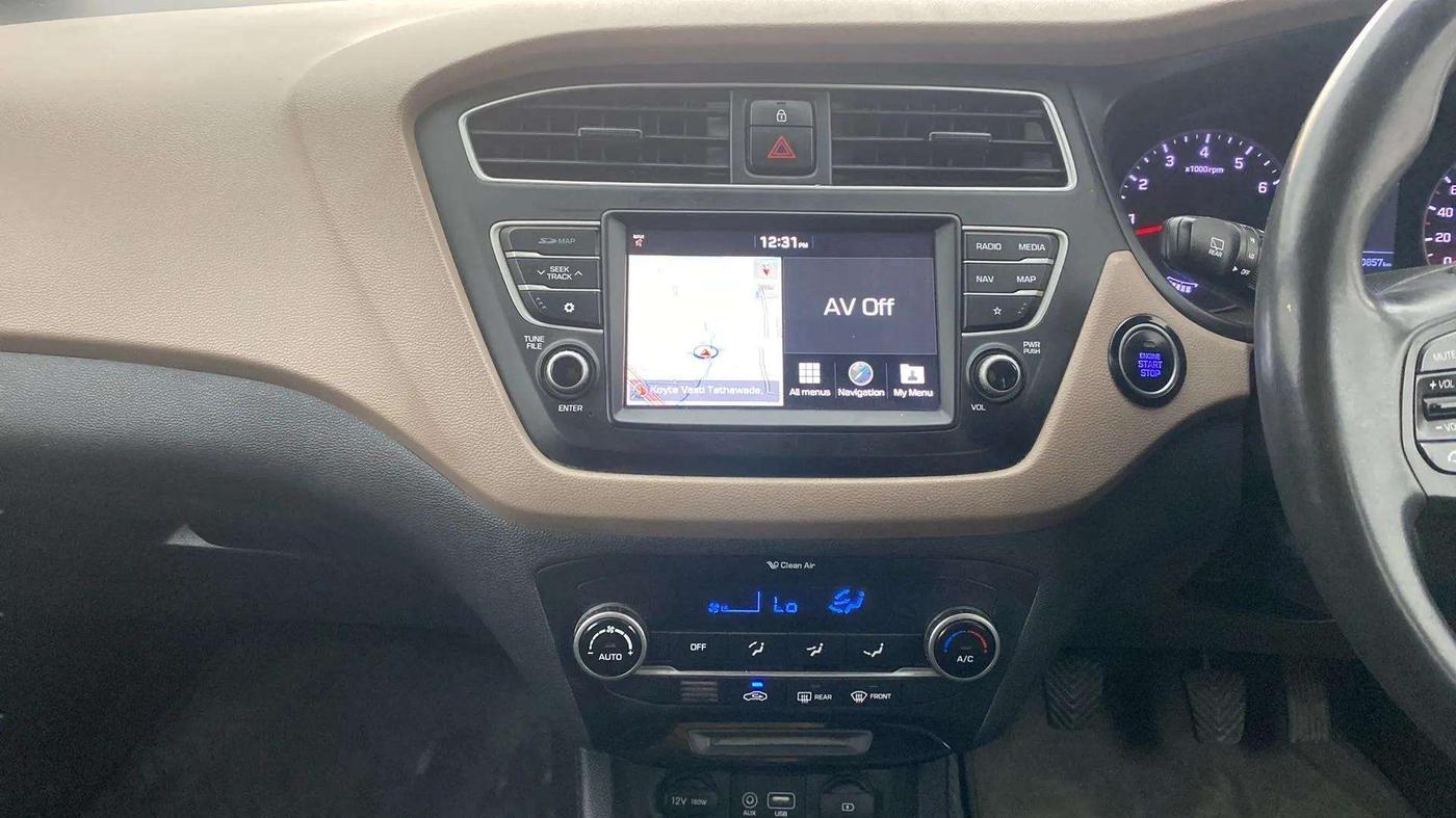 2018 Hyundai Elite i20 ASTA 1.2 (O), Petrol, Manual, 90,975 km, Air Conditioner
