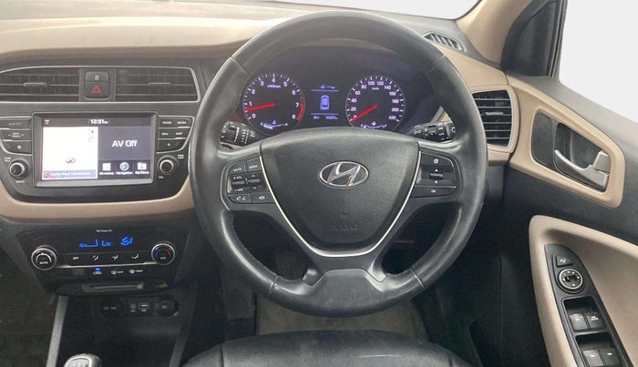 2018 Hyundai Elite i20 ASTA 1.2 (O), Petrol, Manual, 90,975 km, Steering Wheel Close Up