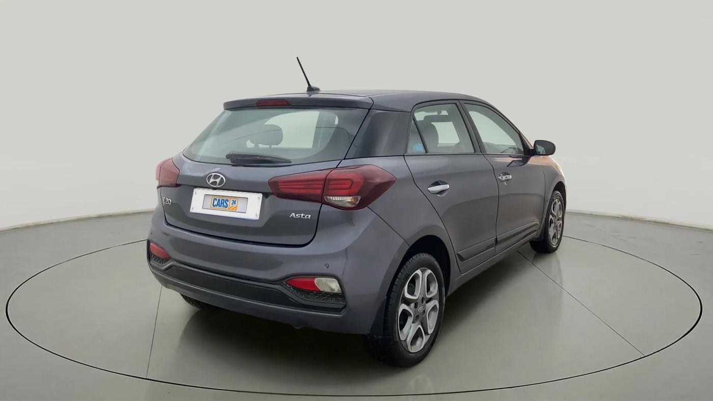 2018 Hyundai Elite i20 ASTA 1.2 (O), Petrol, Manual, 90,975 km, Right Back Diagonal