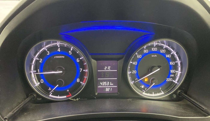 2018 Maruti Baleno DELTA PETROL 1.2, Petrol, Manual, 43,510 km, Odometer Image