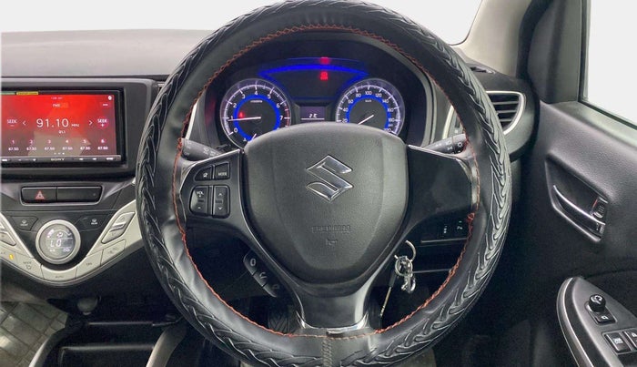2018 Maruti Baleno DELTA PETROL 1.2, Petrol, Manual, 43,510 km, Steering Wheel Close Up