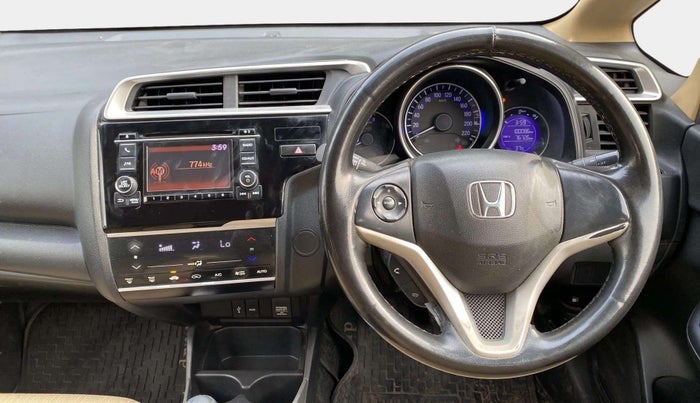 2017 Honda Jazz 1.2L I-VTEC V, Petrol, Manual, 1,00,051 km, Steering Wheel Close Up