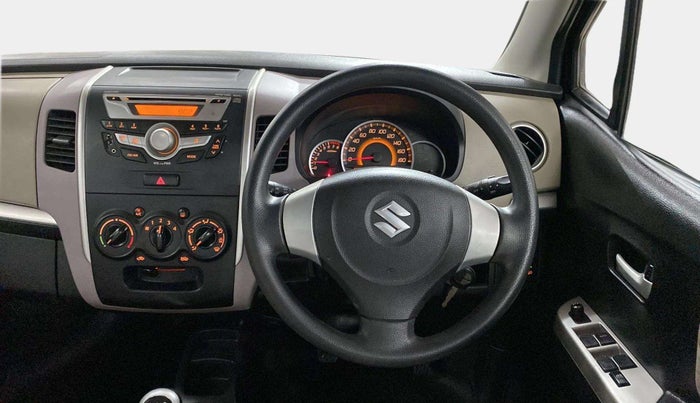 2013 Maruti Wagon R 1.0 VXI, Petrol, Manual, 10,308 km, Steering Wheel Close Up