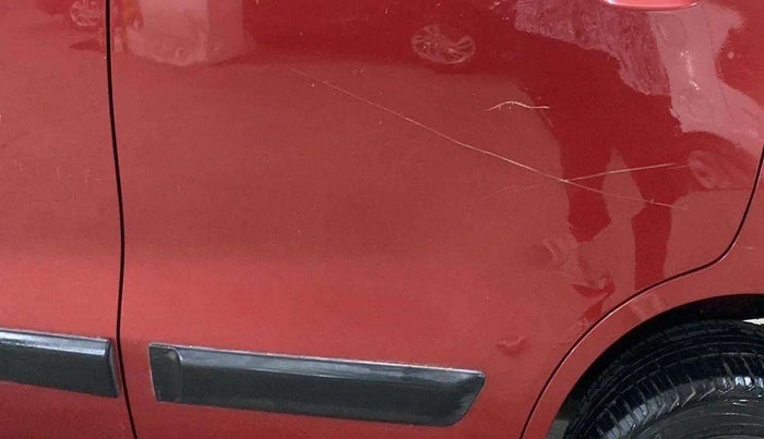 2013 Maruti Wagon R 1.0 VXI, Petrol, Manual, 10,308 km, Rear left door - Minor scratches