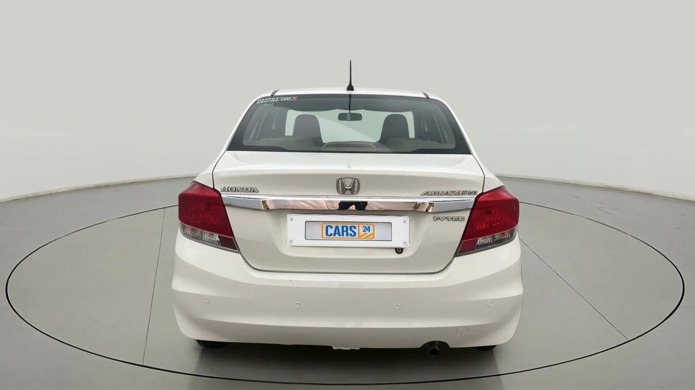 2015 Honda Amaze 1.2L I-VTEC VX, Petrol, Manual, 65,383 km, Back/Rear