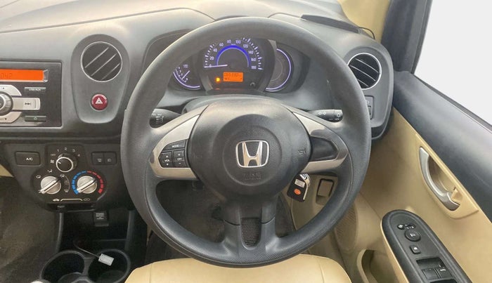 2015 Honda Amaze 1.2L I-VTEC VX, Petrol, Manual, 65,383 km, Steering Wheel Close Up