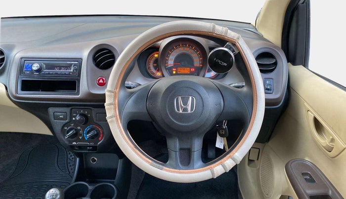 2013 Honda Brio EX MT, Petrol, Manual, 32,595 km, Steering Wheel Close Up