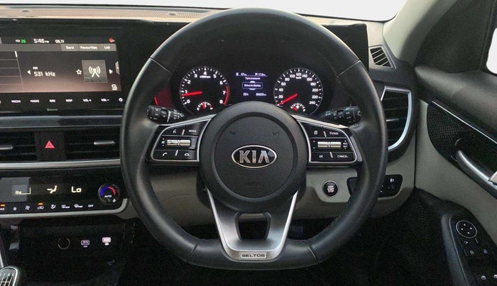 2020 KIA SELTOS HTX 1.5 PETROL, Petrol, Manual, 36,631 km, Steering Wheel Close Up