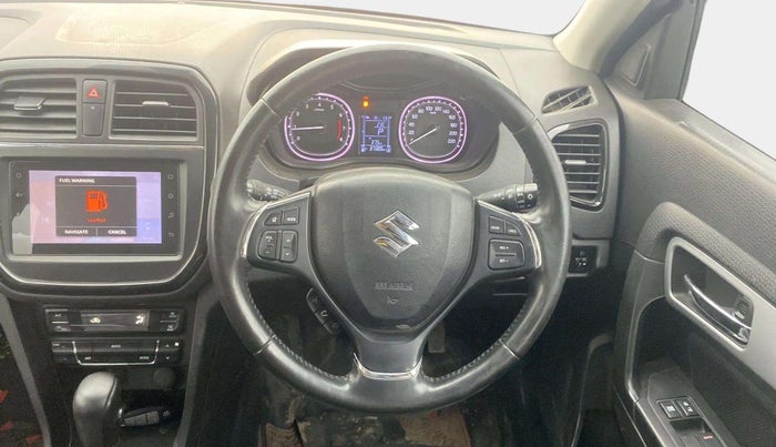 2020 Maruti Vitara Brezza ZXI PLUS AT DUAL TONE SHVS, Petrol, Automatic, 37,537 km, Steering Wheel Close Up